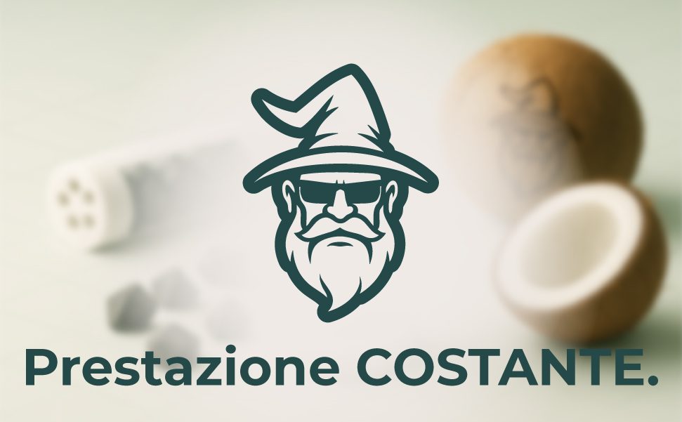 Filtri Eopono in carbone di cocco attivo: prestazione costante nel tempo